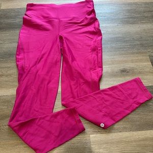 Lululemon Base Pace HR 28” Fleece Lined sz 12